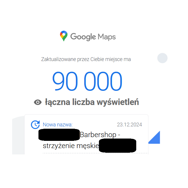 pozycjonowanie google maps, wizytówki w mapach, pozycjonowanie lokalne